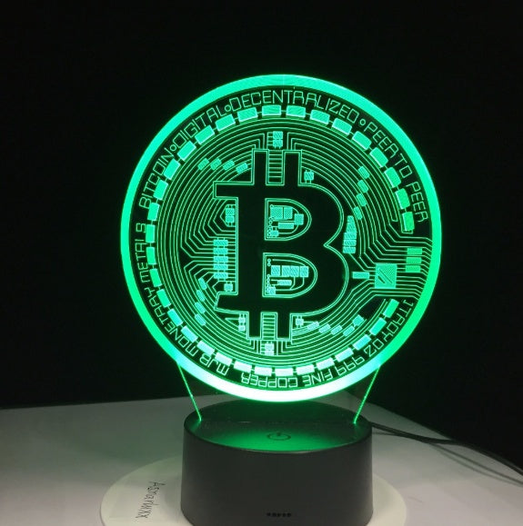 CryptoLume -  Decoração em Led 3D