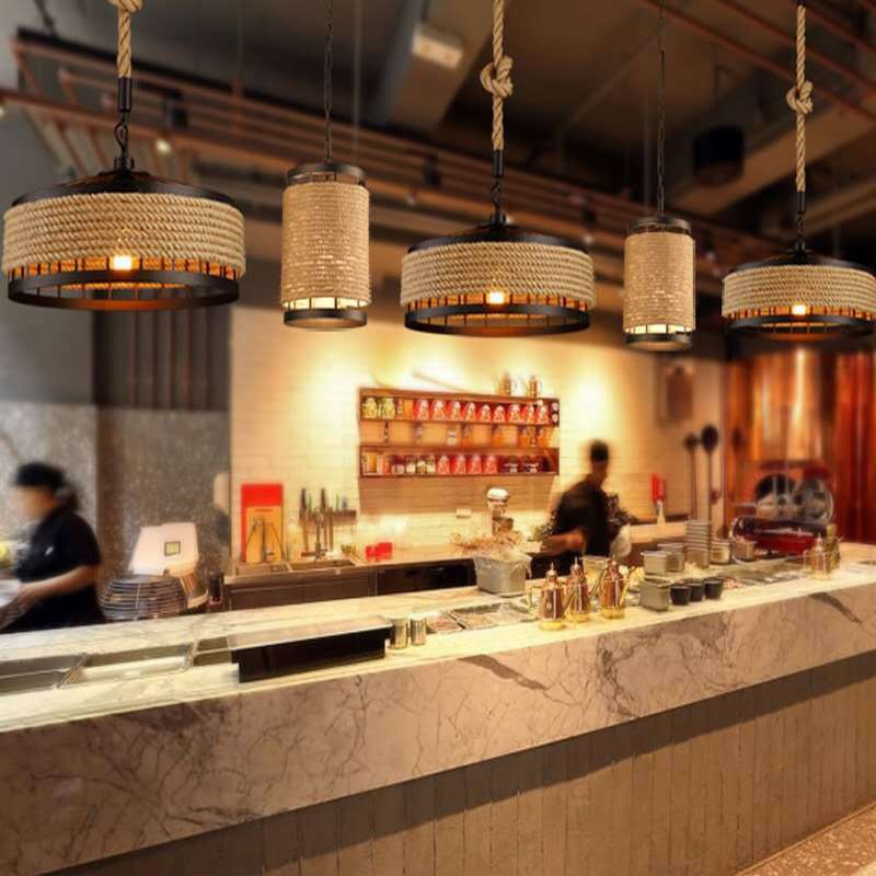 RetroHalo — Iluminação de Teto