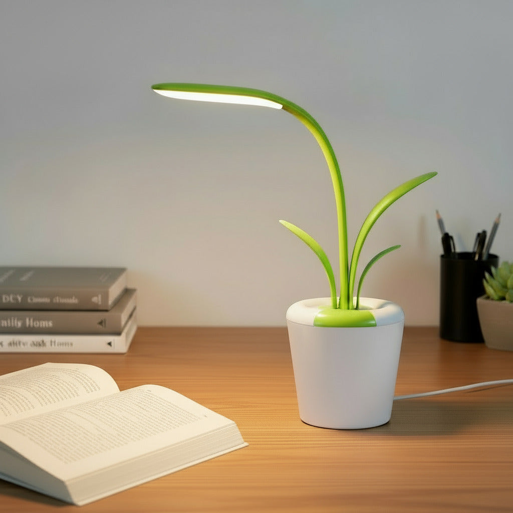 LumiFlora - Luminária de Mesa