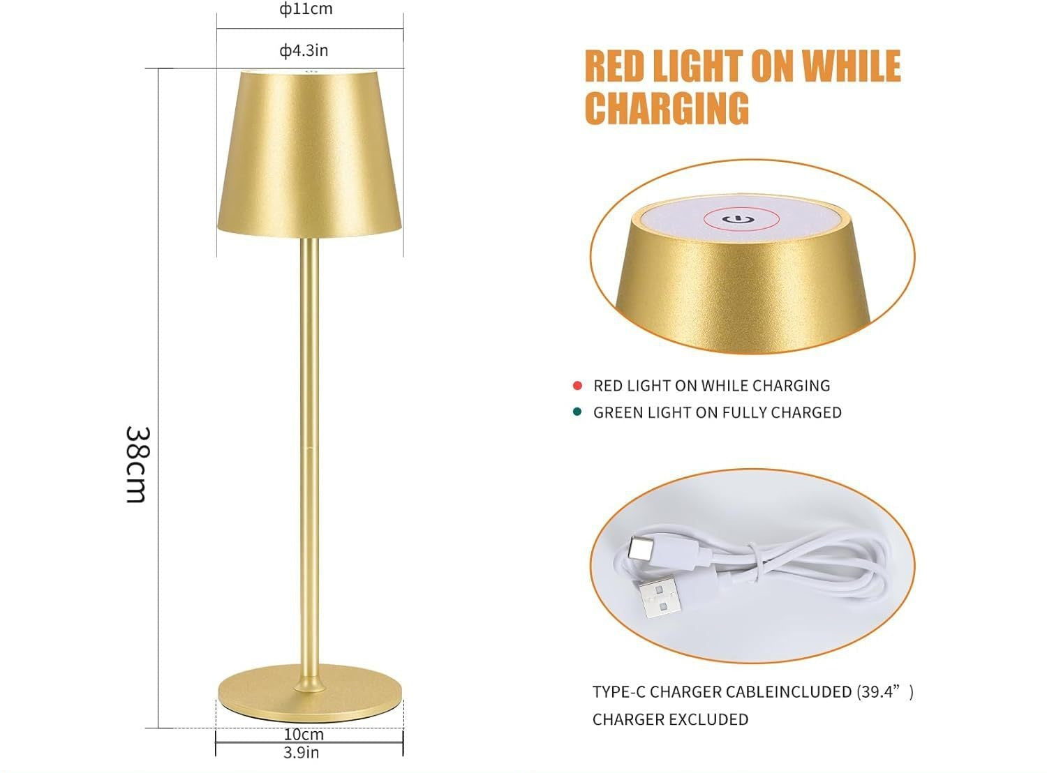 AureGlow - Luminária de Mesa