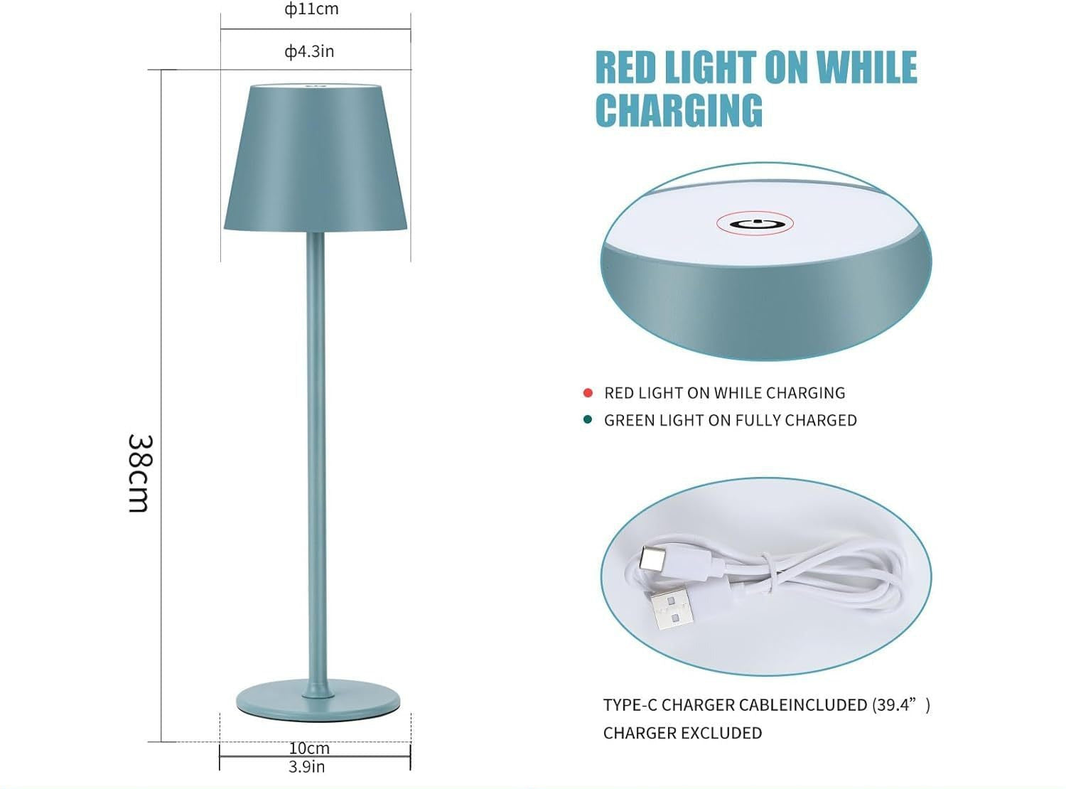 AureGlow - Luminária de Mesa