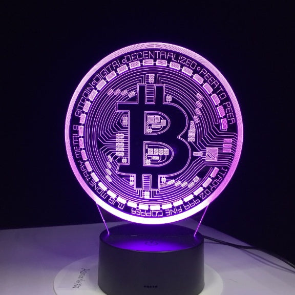 CryptoLume -  Decoração em Led 3D
