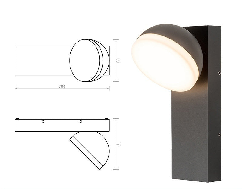 LuméOrbis – Iluminação Externa com Sensor de Movimento