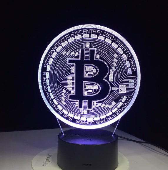 CryptoLume -  Decoração em Led 3D