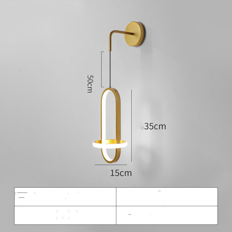 Modern Led Hotel Creative Designer Minimalist Wall Lamp