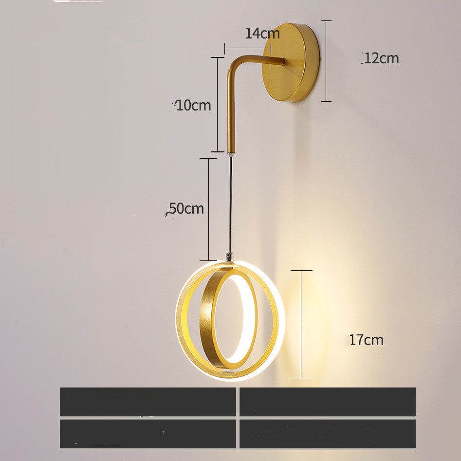 Modern Led Hotel Creative Designer Minimalist Wall Lamp