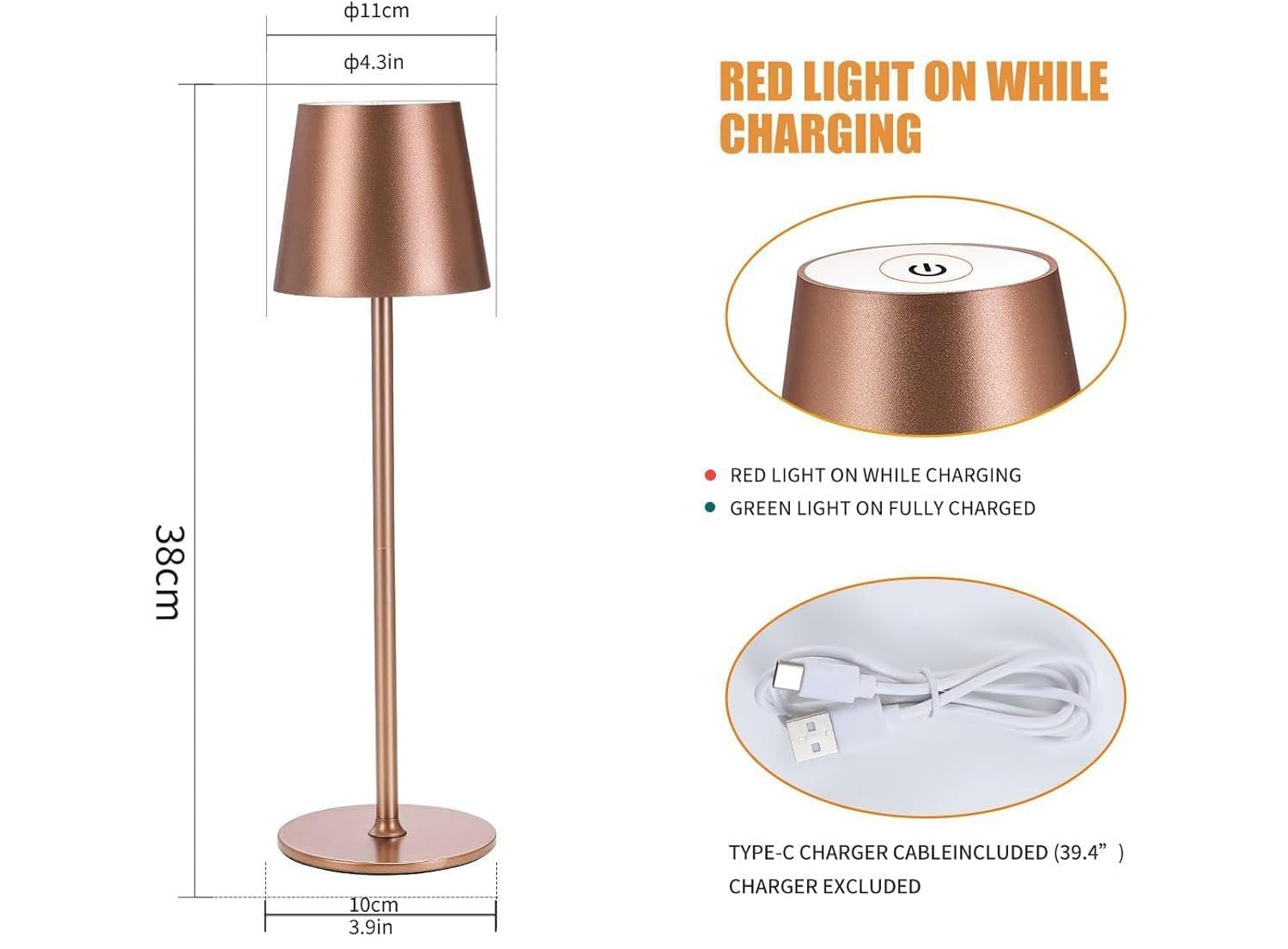 AureGlow - Luminária de Mesa